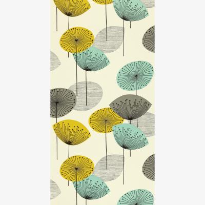 The Rug Seller Dandelion Clocks Wallpaper 104 by Sanderson in Chaffinch Blue Grey&nbsp;Roll