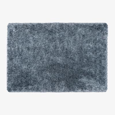 The Rug Seller Luxe Tapi Premium Washable Rug in Smoke Blue&nbsp;80x120cm