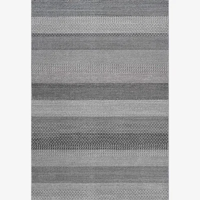 The Rug Seller Liberty Geometric Striped Modern Rugs 34105 4262 in Green240x340cm