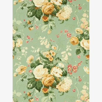 The Rug Seller Stapleton Park Wallpaper 217047 by Sanderson in Sage Honey&nbsp;Roll