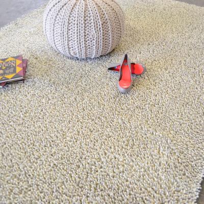 The Rug Seller Gravel Mix Shaggy Rugs by Brink & Campman 68209 White Grey
