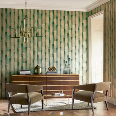 The Rug Seller Suzuri Wallpaper 112201 by Harlequin in Emerald GreenRoll