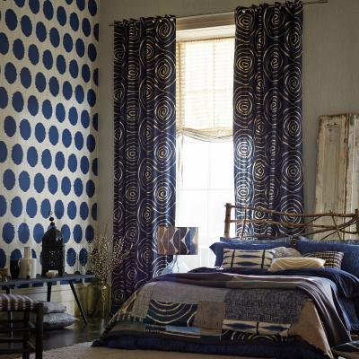 The Rug Seller Kimi Wallpaper 110857 by Scion in Slate Ink Blue&nbsp;Roll