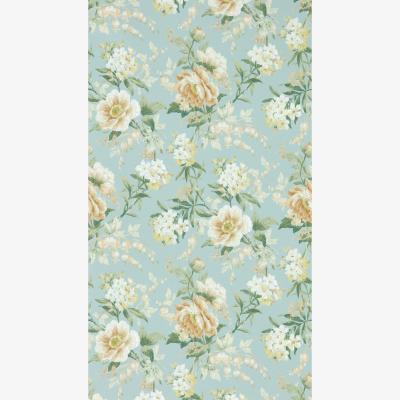 The Rug Seller Olivia Wallpaper 217039 by Sanderson in Sky Mist Tan&nbsp;Roll