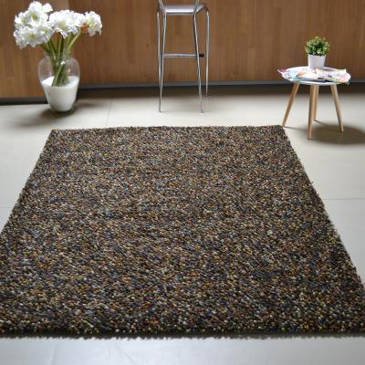 The Rug Seller Dots 170407 Shaggy Wool Designer Rugs by Brink and Campman