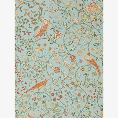 The Rug Seller Newill Wallpaper 216704 by Morris & Co in Peppermint Russet Red&nbsp;Roll