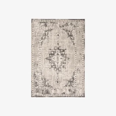 The Rug Seller Revive Rugs RE02 in Grey