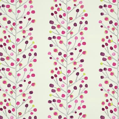 The Rug Seller Melinki Wallpaper 112265 by Scion in Mink Blue Berry Lime&nbsp;Roll