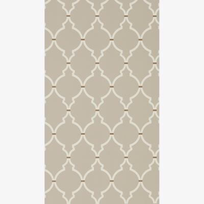 The Rug Seller Empire Trellis Wallpaper 216336 by Sanderson in Birch CreamRoll