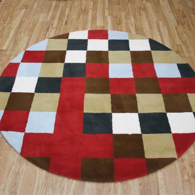 The Rug Seller Boxes Multicoloured Circular Rugs&nbsp;180x180cm
