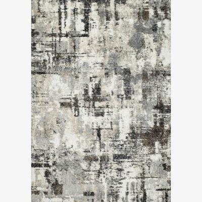 The Rug Seller Mehari 23284 6258 Abstract Shaggy Rugs in Grey
