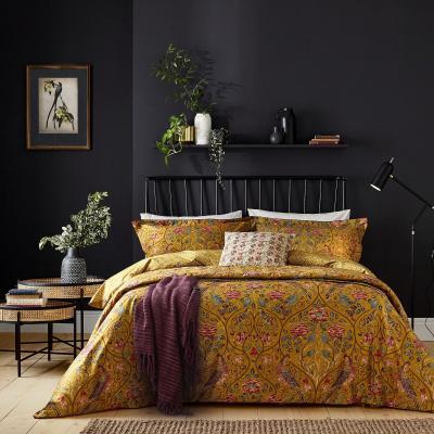 The Rug Seller Seasons By May Bedding Duvet Cover and Pillowcase By Morris & Co in Saffron&nbsp;140x200cm