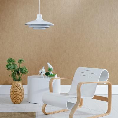 The Rug Seller Rafi Wallpaper W0060 01 by Clarke and Clarke in Bamboo Brown&nbsp;Roll