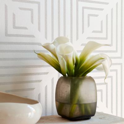 The Rug Seller Radial Wallpaper 111554 by Harlequin in Linen BeigeRoll