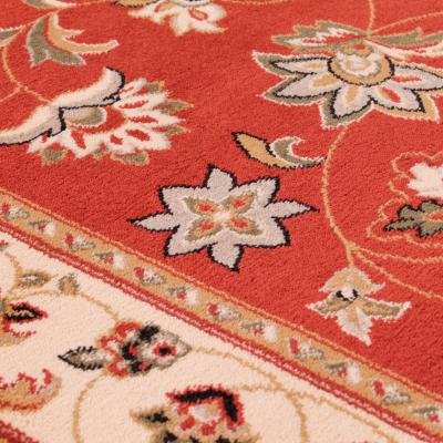 The Rug Seller Sherborne Traditional Bordered Rugs in Terracotta Orange200x290cm