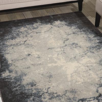 The Rug Seller Maxell Rugs MAE01 by Nourison in Ivory and Grey