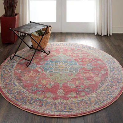 The Rug Seller Ankara Global Circular rug ANR01 in Multi
