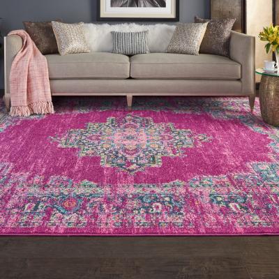 The Rug Seller Passion Rugs PSN03 in Fuchsia