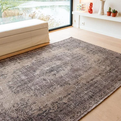 The Rug Seller Louis De Poortere Designer Da Mosto Rugs in 9139 Foscari Brown