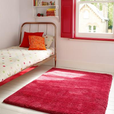 The Rug Seller Lulu Shaggy Rugs in Sorbet