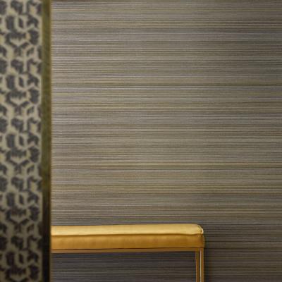 The Rug Seller Spun Silk Wallpaper 312897 by Zoffany in Antique Bronze&nbsp;Roll