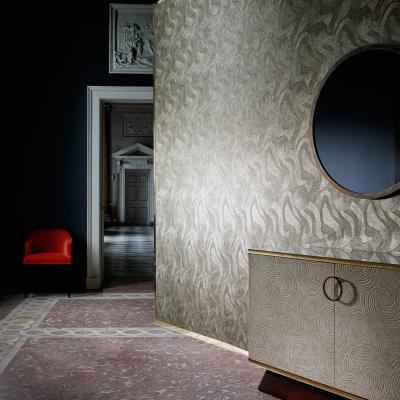 The Rug Seller Hawksmoor Wallpaper 312595 by Zoffany in Antique Bronze&nbsp;Roll