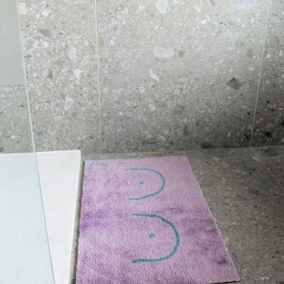 The Rug Seller Pola Boobie Washable Floor Mats in Lilac Purple&nbsp;50x75cm