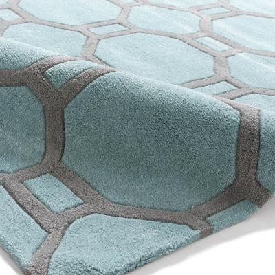 The Rug Seller Hong Kong HK 4338 Rugs in Blue Grey