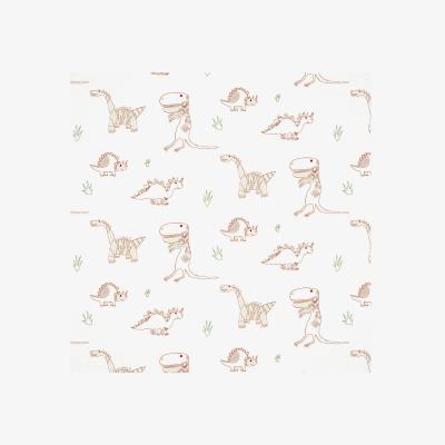 The Rug Seller Jolly Jurassic Wallpaper 112654 by Harlequin in Strawberry Emerald Neutral&nbsp;Roll