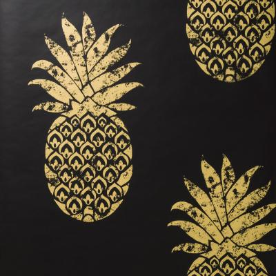 The Rug Seller Tobago Wallpaper W0086 01 by Clarke and Clarke in Ebony Black&nbsp;Roll