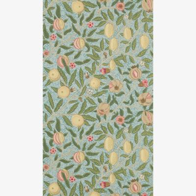 The Rug Seller Fruit Wallpaper 210396 by Morris & Co in Slate Thyme&nbsp;Roll