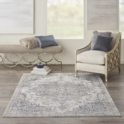 The Rug Seller Royal Terrace Rugs KI44 in Beige Blue