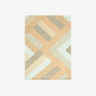 The Rug Seller Reef Big Zig Rugs RF03 in Coral
