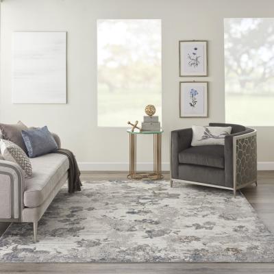 The Rug Seller Royal Terrace Rugs KI40 in Ivory Grey