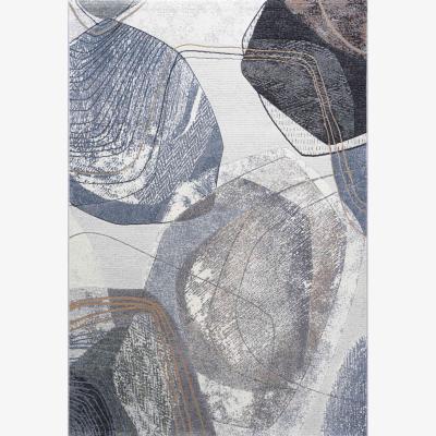 The Rug Seller Galleria Modern Abstract 63763 7656 Rugs in Blue