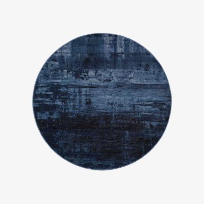 The Rug Seller Galleria Abstract Circle 63378 5131 Rugs in Blue&nbsp;160x160cm