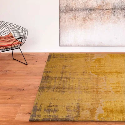 The Rug Seller Atlantic Venetian Dust Rugs 9235 in Rialto Gold
