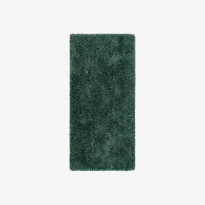 The Rug Seller Chicago Shaggy Hallway Runner Rugs in Forest Green&nbsp;67x200cm