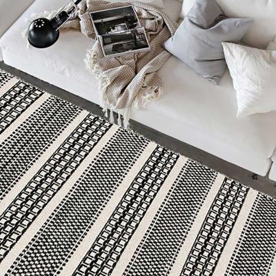 The Rug Seller Mirage rugs by Ana & Noush in Black and White