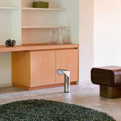 The Rug Seller Rocks 70547 Asymmetric Shaggy Rugs by Brink and Campman in Pine200x300cm