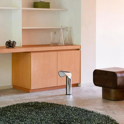 The Rug Seller Rocks 70547 Asymmetric Shaggy Rugs by Brink and Campman in Pine200x300cm