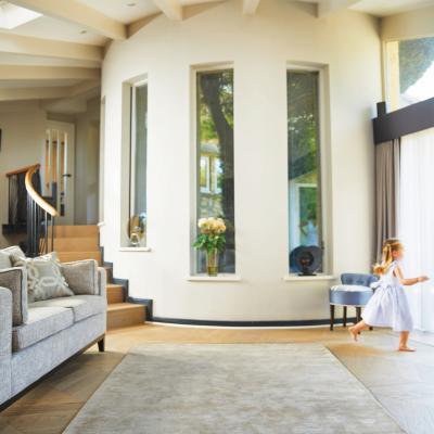 The Rug Seller Karma Plain Viscose rugs in Mink&nbsp;200x300cm