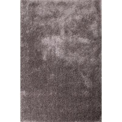 The Rug Seller Whisper Shaggy Rugs in Silver by Rugstyle&nbsp;60x110xm