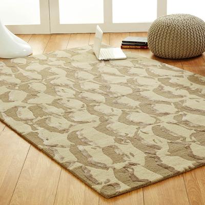 The Rug Seller Unique Estuary Rugs in Beige