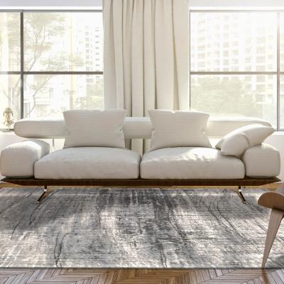 The Rug Seller Mad Men Griff Rug 8420 in Jersey Stone