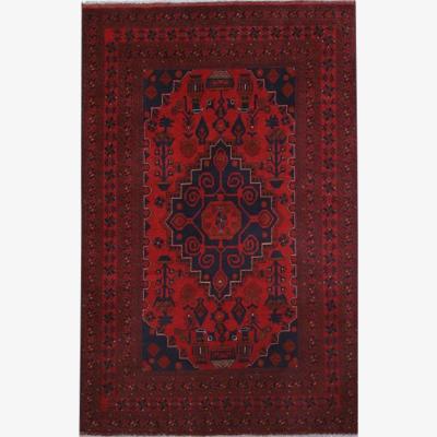 The Rug Seller Khal Mohammadi Traditional Wool Rug 43249 in Red