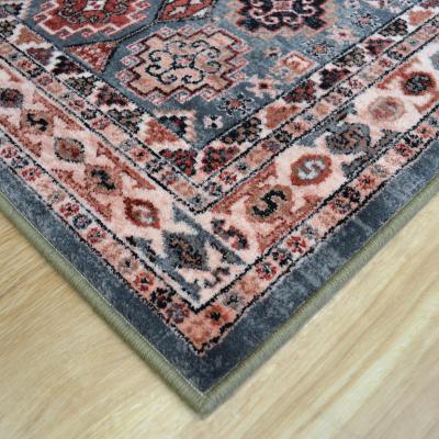 The Rug Seller Royal Kashqai Traditional Wool Runner Rugs 4306 100 Green&nbsp;67x275cm
