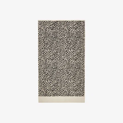 The Rug Seller Nalu Koko Towels by Nicole Scherzinger in Black & Linen&nbsp;70x130cm