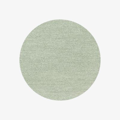 The Rug Seller Mehari 23252 4424 Speckled Shaggy Circle Rugs in Green