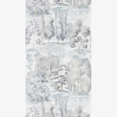 The Rug Seller Waterperry Wallpaper 216282 by Sanderson in Ink Grey&nbsp;Roll